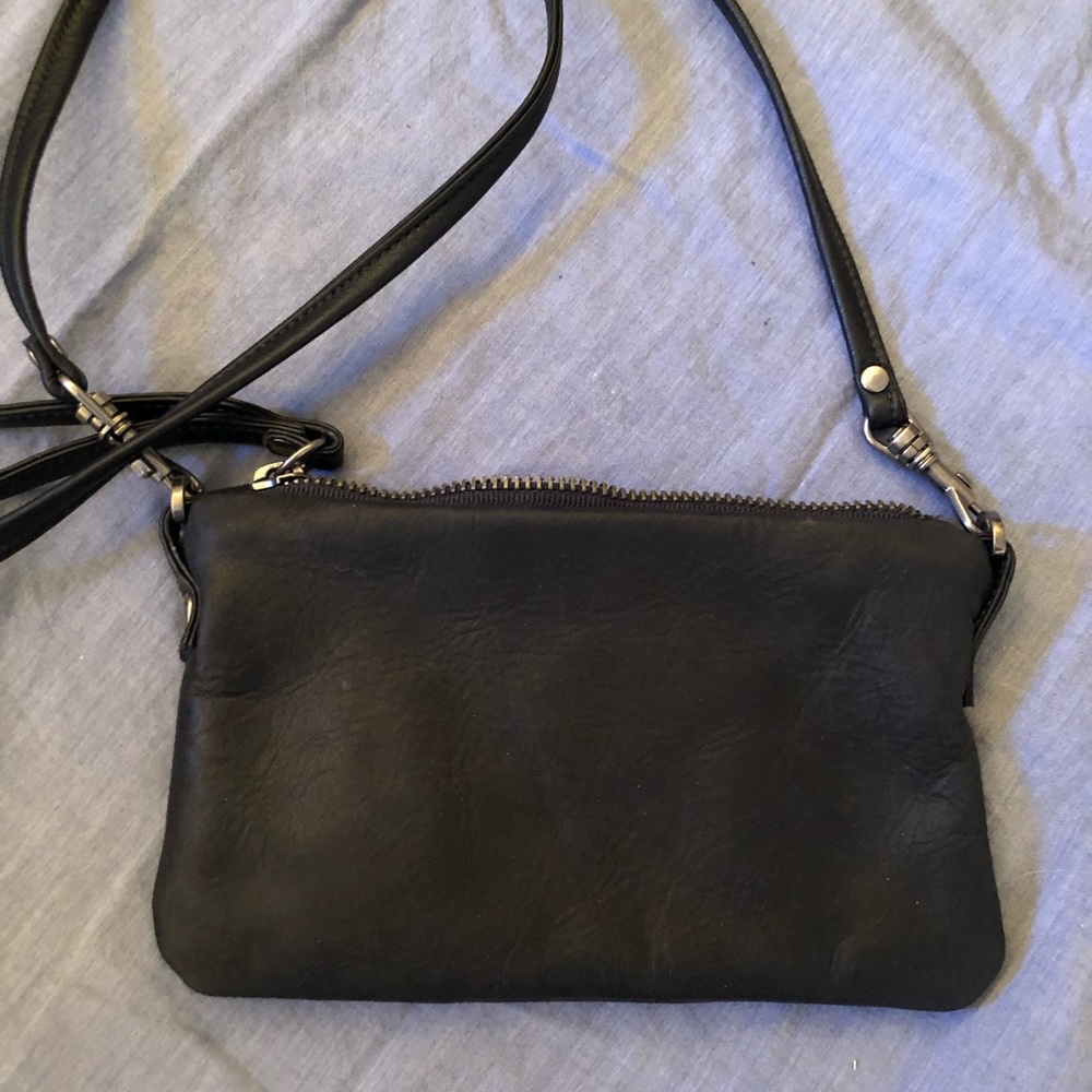 Rough & Tumble Tiny Clutch with Strap - NWOT